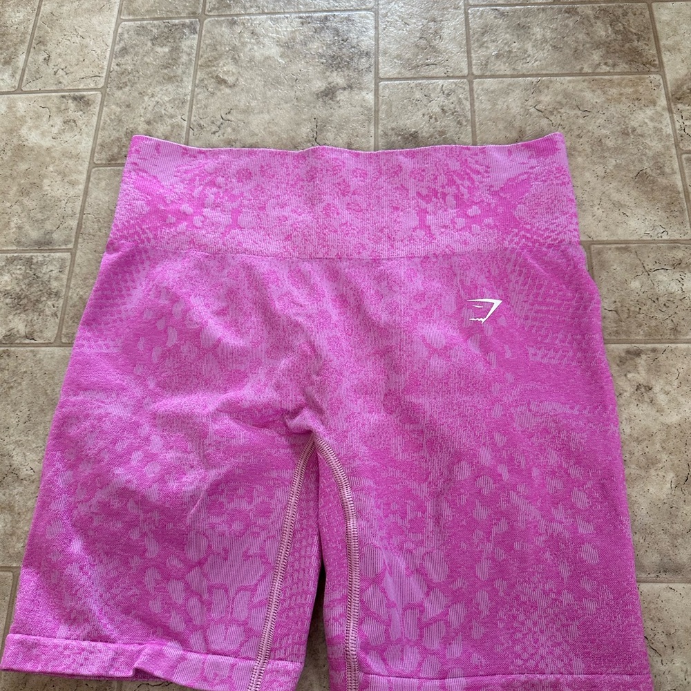 Gymshark Adapt X Whitney Animal Seamless Shorts